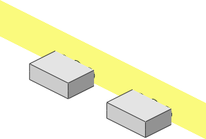 ~Electric Switch: Front with 2 Twin Plug Sockets (Obsolete)