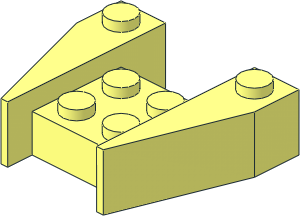 Wedge  3 x  4