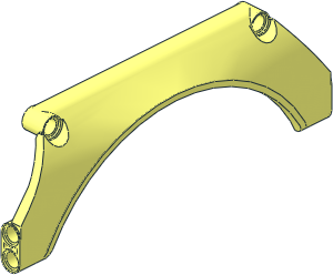 Technic Panel 15 x  2 x  5 Mudguard Arched