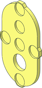 ~Electric Power Functions Servo Motor Internal Front Plate