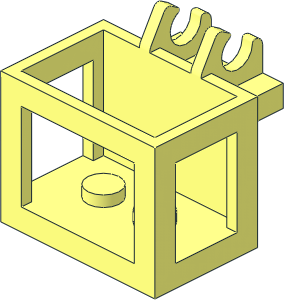 Crane Basket  2 x  3 x  2 with Hinge Clips