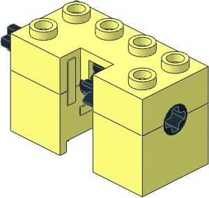 Rack Winder  2 x  4 x  2 with Black Axle