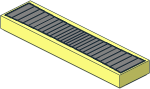 Tile  1 x  4 with Radar Pattern