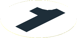 Sticker  3.9 x  3.9 Round with Black "1" on White Background