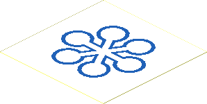 Sticker  3.1 x  3.1 with Refrigeration Symbol