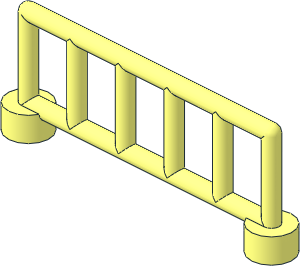 Duplo Fence with  6 Posts