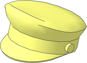 Minifig Captains Hat