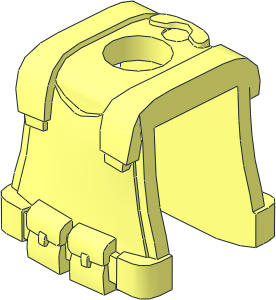 Minifig Body Armour Vest