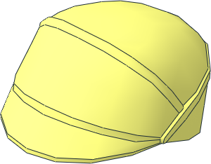 Minifig SW Imperial Officer Cap