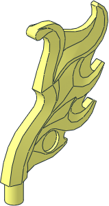 Flame  3.5L Rounded Wing Shaped with Bar 0.5L