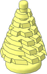 Plant Tree Pyramidal  3 x  3 x  4