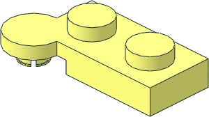 =Hinge Plate  1 x  4 Top
