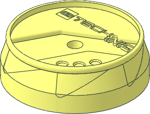 Technic RoboRider Container Lid