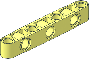 Technic Beam  7 with Alternating Holes