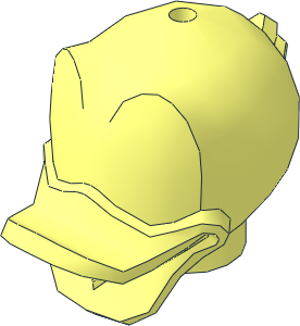 Minifig Head Duck