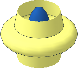 ~Hose Flexible 10L Middle Segment with Blue Core Radius  2