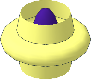 ~Hose Flexible 10L Middle Segment with Medium Lilac Core Radius  2