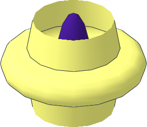 ~Hose Flexible 10L Middle Segment with Medium Lilac Core Radius  1.5