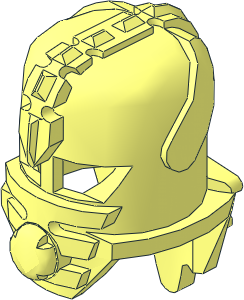 Minifig Helmet Underwater Stingray