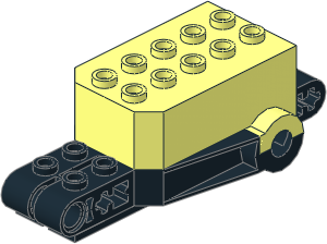 ~Motor Pull Back  4 x  9 x  2.333 Type 2 Body with Black Base