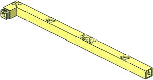 Scala Support  4 x 40 Bent 90 Degrees - with Connectors
