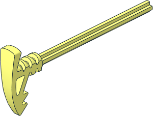 Constraction Weapon Ice Pick with Axle