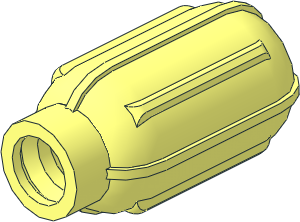 Pneumatic Squeezable Bladder for Fire Hose Nozzle with Simulated Jet