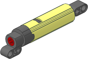 Technic Linear Actuator  8 x  2 x  2 Type 2 (Contracted)