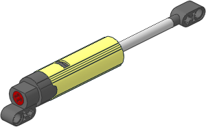 Technic Linear Actuator  8 x  2 x  2 Type 2 (Extended)