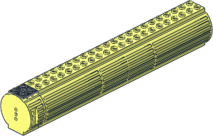 Electric 4.5V  3 C-Cell Battery Box with Polarity Switch