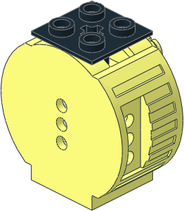 Electric 4.5V  3 C-Cell Battery Box Polarity Switch  2 x  4