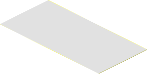 Sticker  1.9 x  3.9 with Chrome Silver Mirror