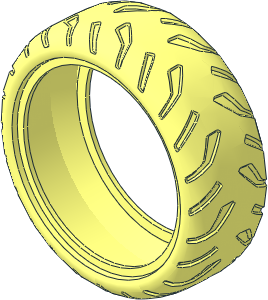 Tyre 38/ 26 x 75
