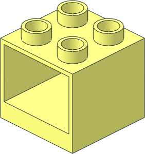 Duplo Cupboard  2 x  2 x  1.5