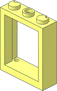 Window  1 x  3 x  3 Frame
