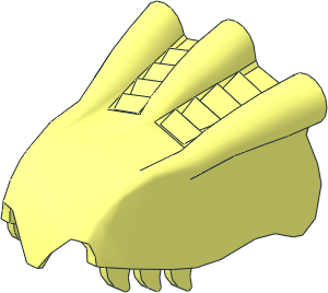 Animal Dragon Head Hungarian Horntail