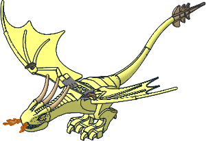 Animal Dragon Body Hungarian Horntail with Pattern (Complete)