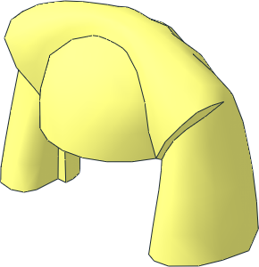 Minifig Headdress SW Luminara Unduli