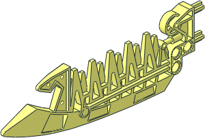 Constraction Blade 16.5L with  2 Axles  3 Pinholes and Teeth
