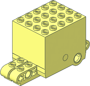 ~Motor Inertia Flywheel  4 x  9 x  3.667 Housing