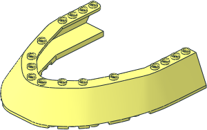 Windscreen 11 x 10 x  2 Curved Open