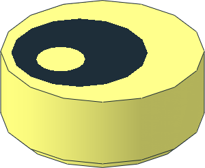 =Tile  1 x  1 Round with Eye Pattern