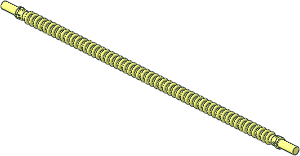 Hose Flexible 19L with Dark Green Core