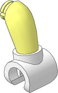 Figure Arm Mario with White Hand Pattern