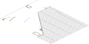 Sticker  5.7 x  7.7 with SW X-wing Starfighter Lower Right Wing Panel