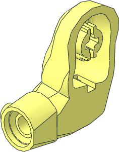 Figure Troll Arm Right with Wrist Cuff