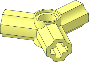 Technic Angle Connector (3 x 120 degree)
