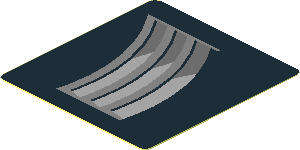 Sticker  1.9 x  1.8 with Silver Air Vents on Black Background Right (Needs work)