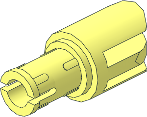 Arm Piece with Pin with Friction and 3 Fingers