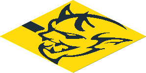 Sticker  1.9 x  1.9 with Dodge Demon Logo Left